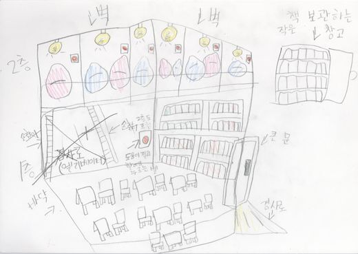 어린이 자문위원이 그린 책방 꼬마 그림