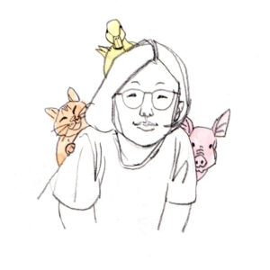 유리 작가 프로필 그림