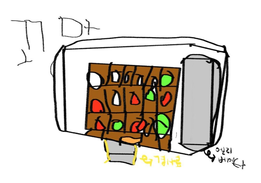 이한결 어린이가 그린 ‘내가 바라는 동네 책방’ 그림